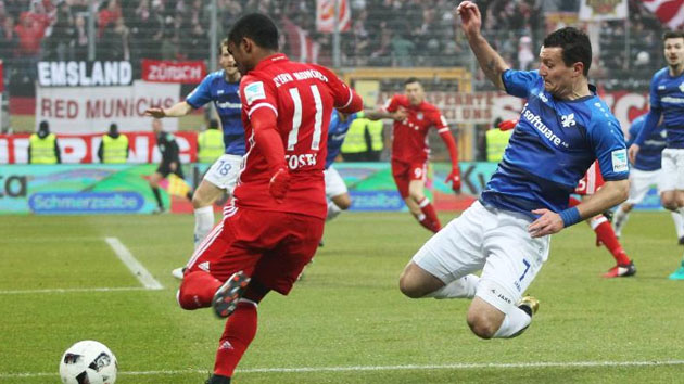 Bayern Münih, Darmstadt deplasmanında 1-0 kazandı