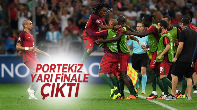Kıran kırana geçen maç sonunda Portekiz yarı finale yükseldi