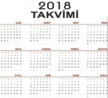 2018’de hangi günler tatil?