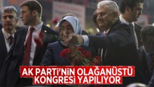 Ak Parti’nin Olağanüstü Kongresi Yapılıyor