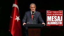 Binali Yıldırım’dan ‘idam’ açıklaması