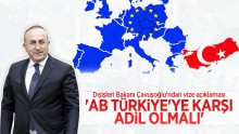Çavuşoğlu: “AB Türkiye’ye Karşı Adil Olmalı”