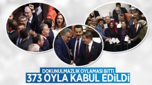 Dokunulmazlık Oylaması Bitti! 373 Oyla Kabul Edildi