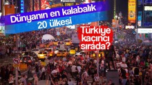 Dünyanın en kalabalık ilk 20 ülkesi