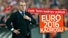 EURO 2016 kadrosu açıklandı