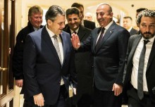 Mevlüt Çavuşoğlu ve Sigmar Gabriel görüşmesi