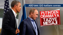 Putin’den Obama’ya taziye mesajı