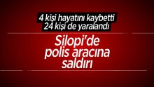 Silopi’de polis aracına saldırı!