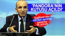 Şimşek’ten İngiltere’nin AB’den ayrılmasına ‘Pandora’lı yorum