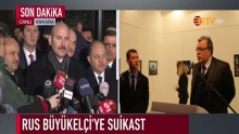 Süleyman Soylu, Andrey Karlov’un öldürülmesiyle ilgili açıklama yaptı