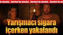 Survivor’da Damla sigara içerken yakalandı