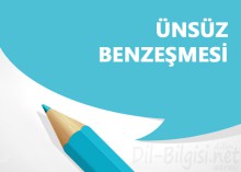 Ünsüz Benzeşmesi Nedir, Örnek Verir Misiniz?