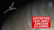 Uzay aracı Juno, Jupiter’in ilk fotoğrafını gönderdi