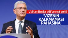 Bozkır’dan vize konusunda AB’ye rest