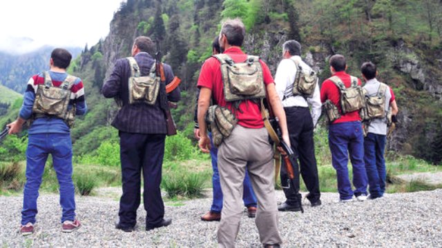 Giresun’da Gönüllü Vatandaşlar PKK Avına Çıktı