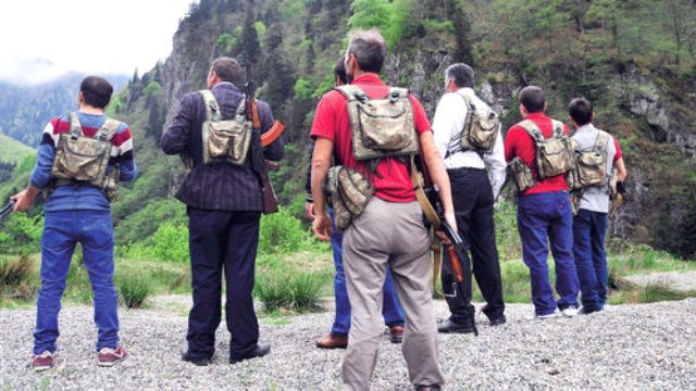 Giresun’da Gönüllü Vatandaşlar PKK Avına Çıktı