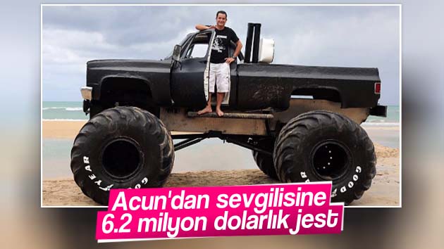 Acun’dan sevgilisine 6.2 milyon dolarlık jest