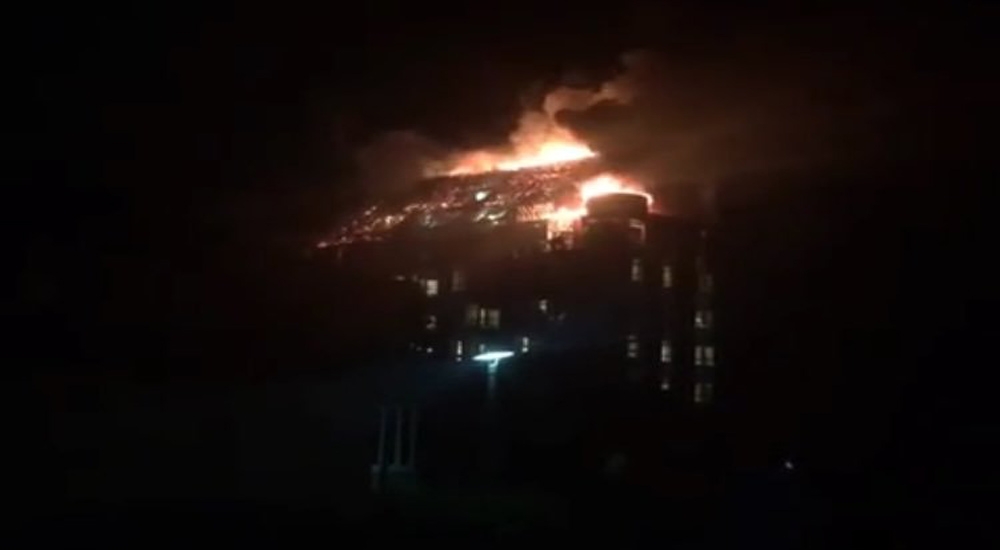 Almanya’da hastanede büyük yangın