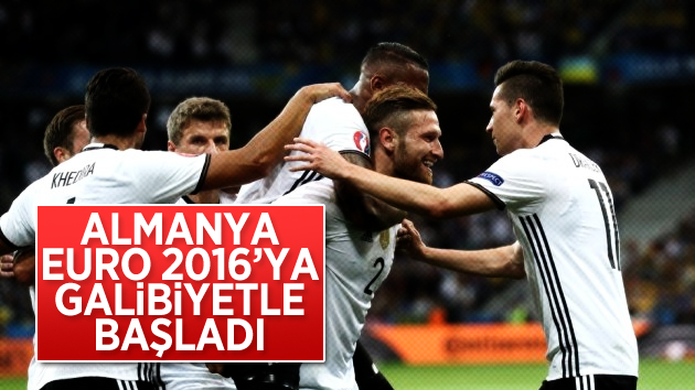 Almanya, Ukrayna karşısında 2-0 kazandı