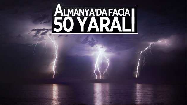 Almanya’da facia: 50 yaralı