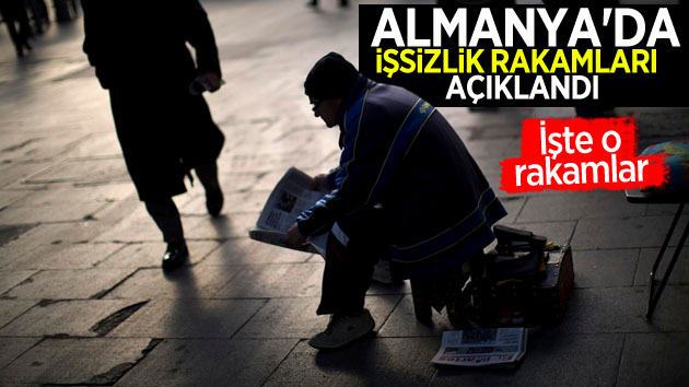 Almanya’da işsizlik rakamları açıklandı