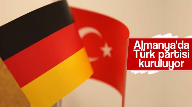 Almanya’da Türk partisi kuruluyor