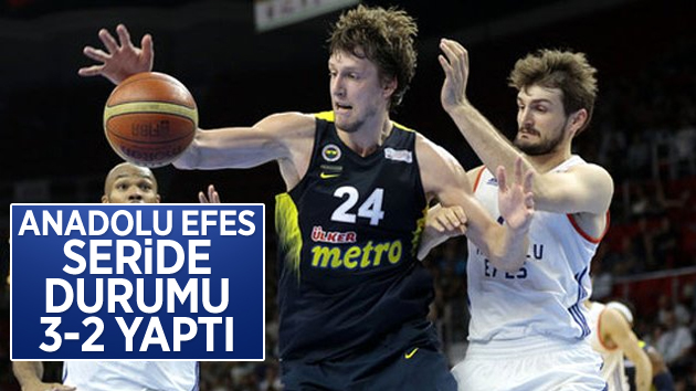 Anadolu Efes, Fenerbahçe’yi 80-72 mağlup etti