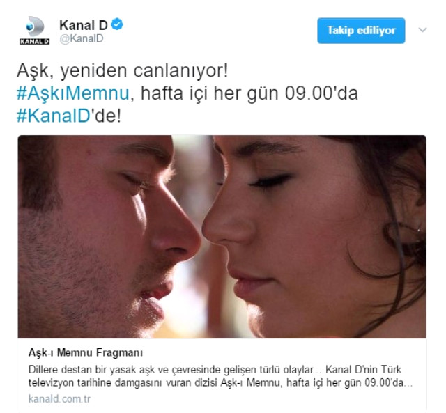 Aşk-ı Memnu geri dönüyor