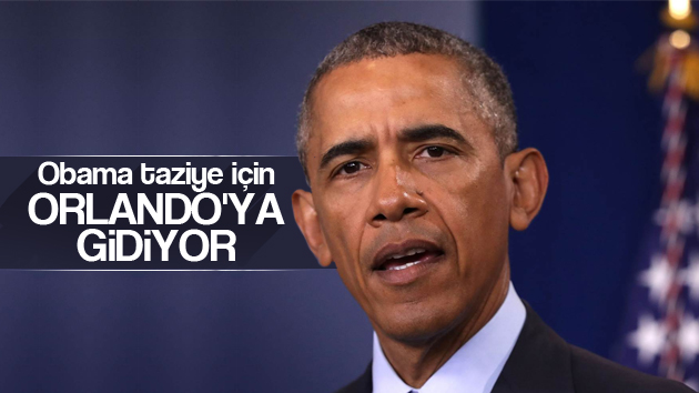 Barack Obama taziye için Orlando’ya gidiyor