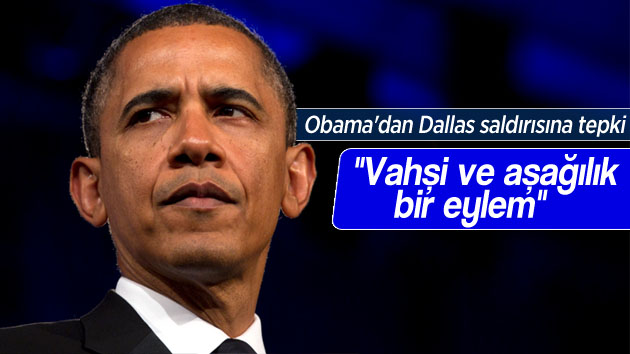 Barack Obama’dan Dallas saldırısına tepki