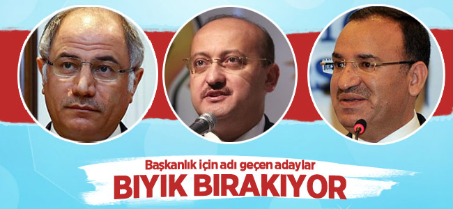 Başkanlık için adı geçen adaylar bıyık bırakıyor