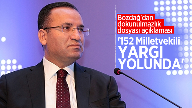 Bekir Bozdağ: “152 Milletvekili Yargı Yolunda”