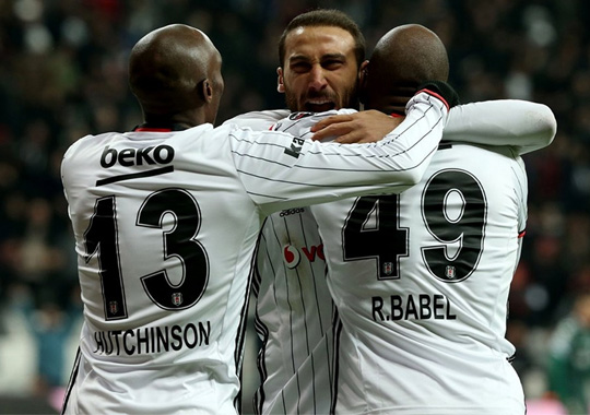 Beşiktaş galibiyet serisini Konyaspor karşısında sürdürdü