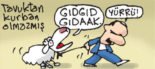 Birbirinden Komik 15 Kurban Bayramı Karikatürü