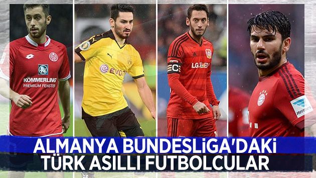Bundesliga’daki Türk Asıllı Futbolcular