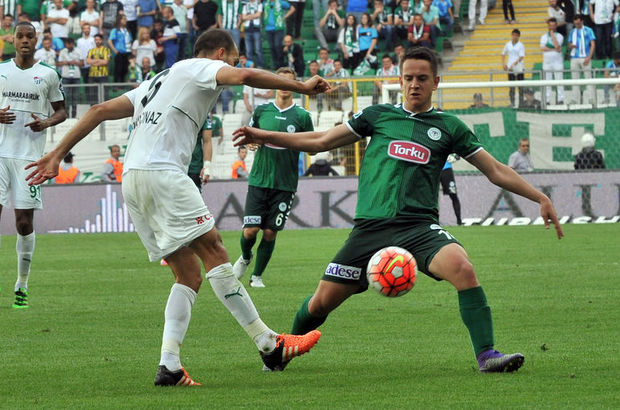 Bursaspor-Torku Konyaspor maçında kazanan çıkmadı