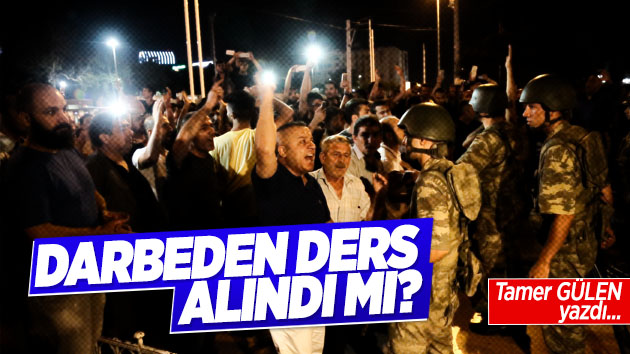 Darbeden ders alındı mı?