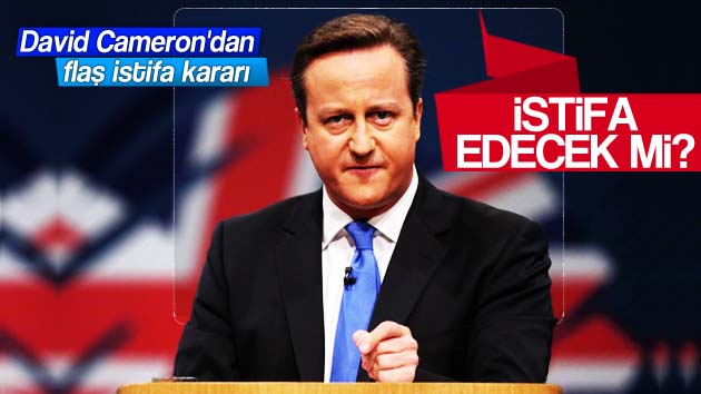 David Cameron istifa edecek mi?