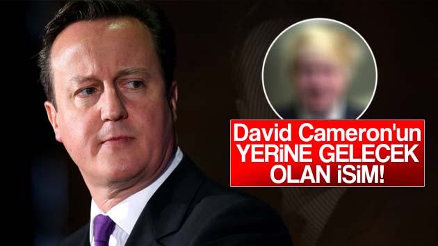 David Cameron’un yerine gelecek isim belli oldu