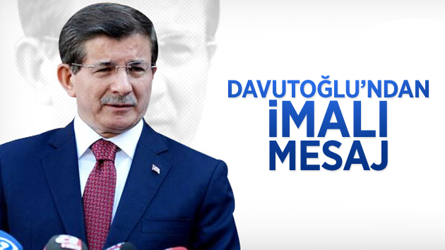 Davutoğlu’ndan imalı mesaj!