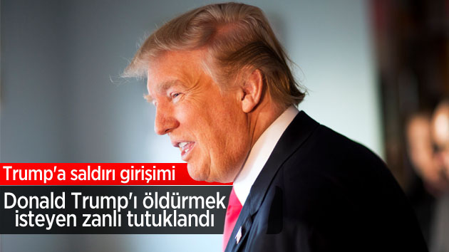 Donald Trump’ı öldürmek isteyen zanlı tutuklandı