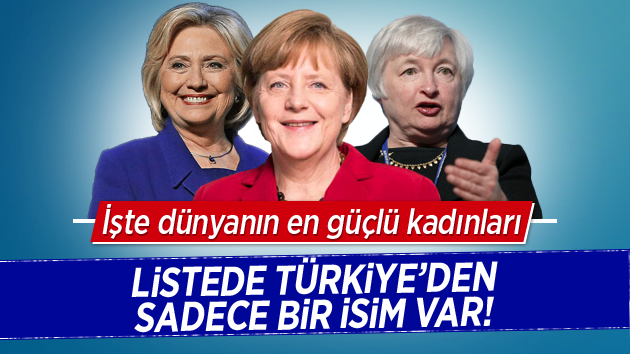 Dünyanın en güçlü kadınları belli oldu