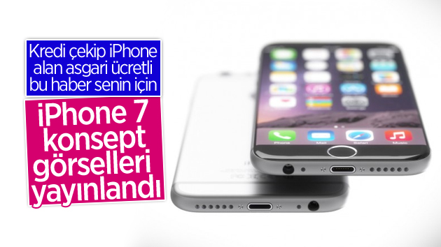 En gerçekçi iPhone 7 konsept görseller yayınlandı