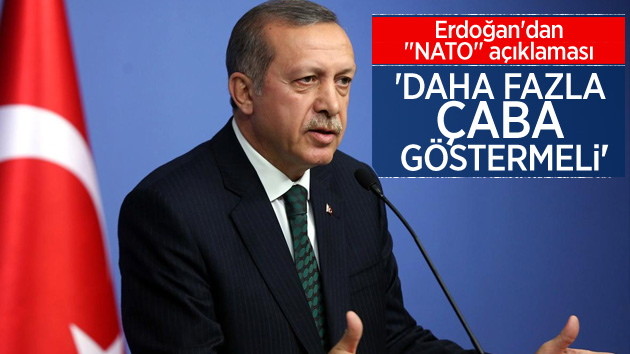 Erdoğan’dan NATO açıklaması