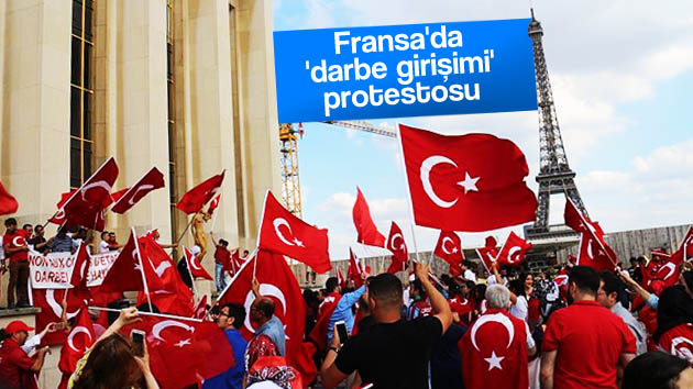 Fransa’da ‘darbe girişimi’ protestosu