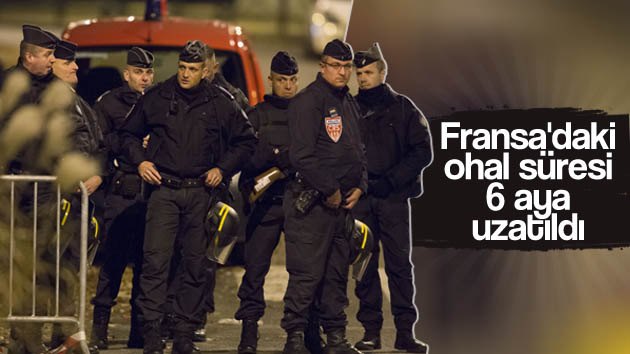 Fransa’daki OHAL süresi 6 aya uzatıldı