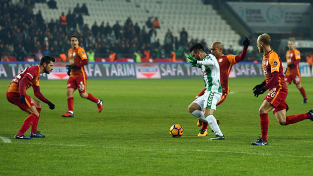 Galatasaray, Atiker Konyaspor ile karşı karşıya geldi