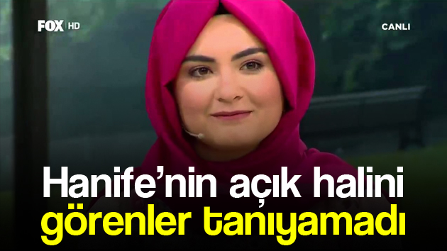 Hanife’nin açık hali sosyal medyayı salladı