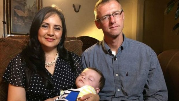 Hastanede karışan bebeğine 9 ay sonra kavuştu