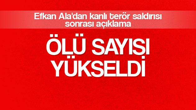 Havalimanı saldırısında ölen sayısı yükseldi